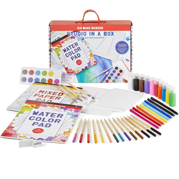 kid Made Modern Other - Kid Made Modern Studio In A Box Painting Set-Everything a Beginning Artist needs